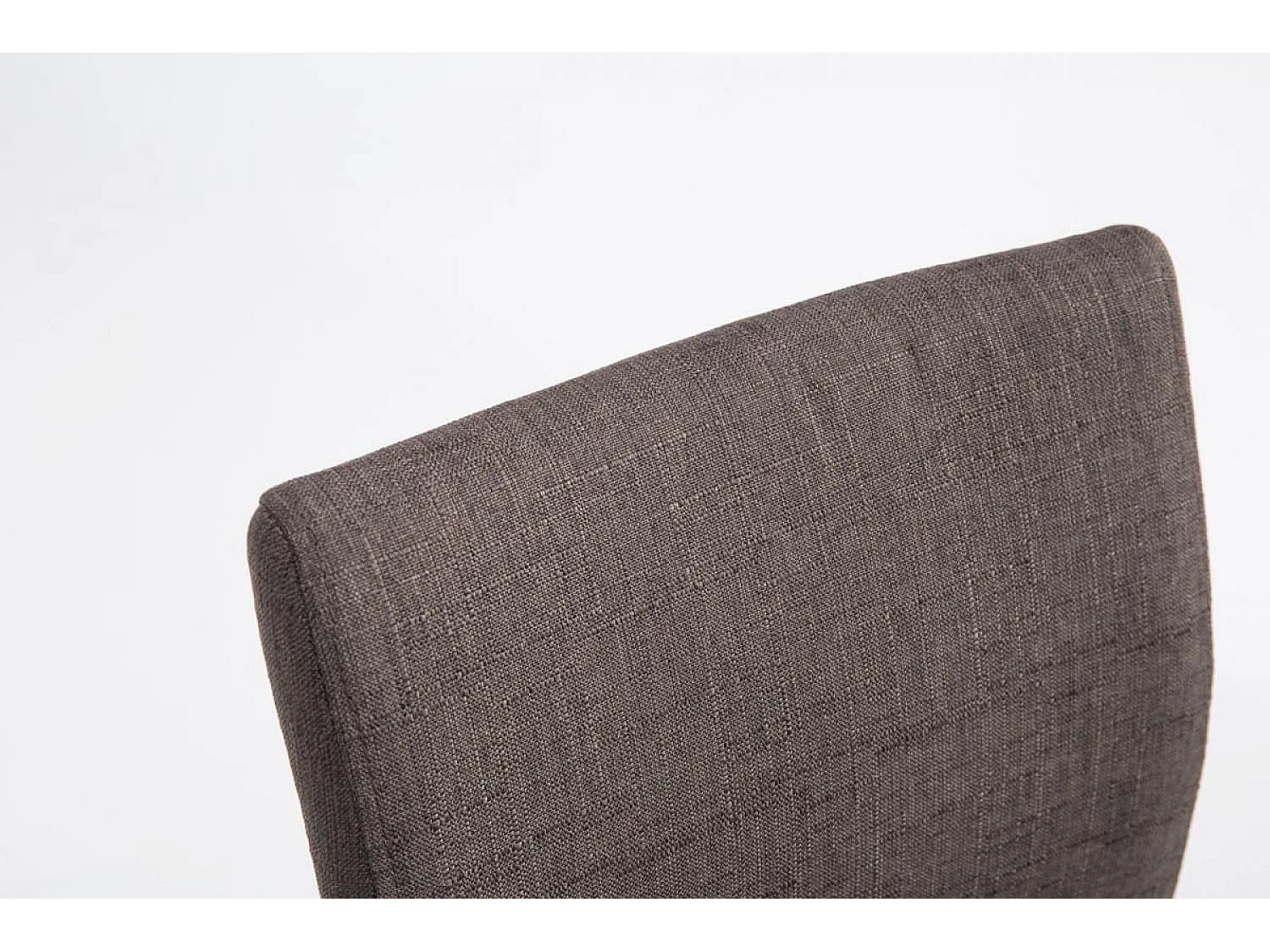 Sgabello da bar - Tessuto & Metallo in look cromato - grigio scuro - Köln