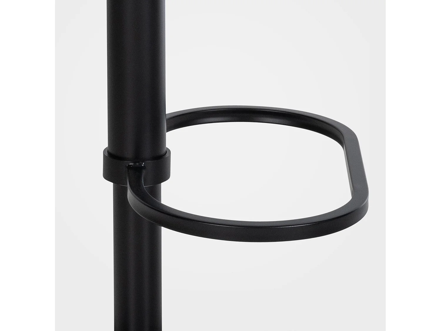 Tabouret de bar - Feutrine & Noir - Anthracite - Damaso