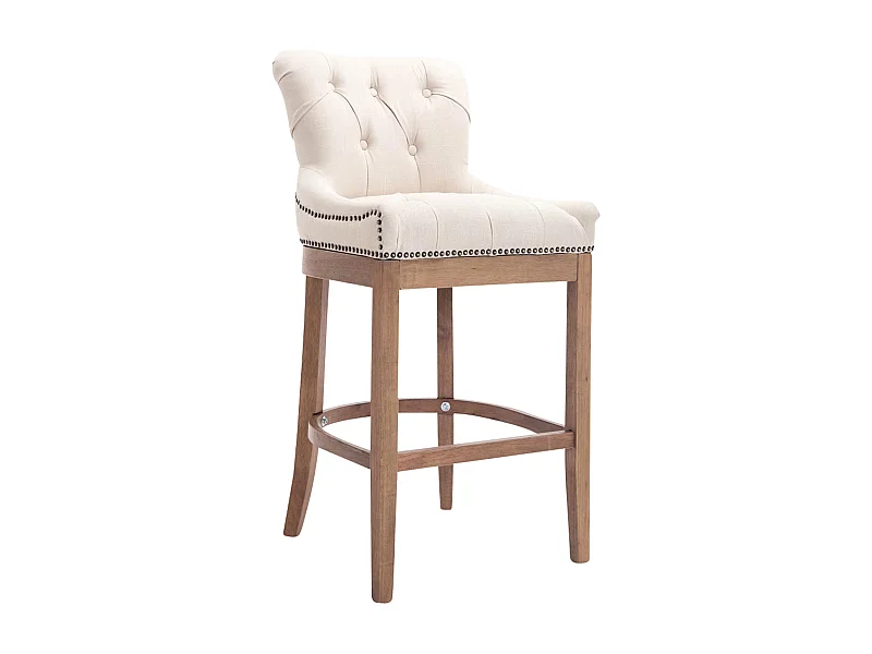 Barkruk - Stof - creme - Lakewood