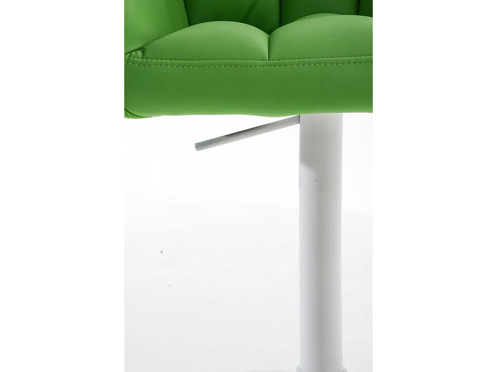 Barkruk - Kunstleer & wit - groen - Damaso