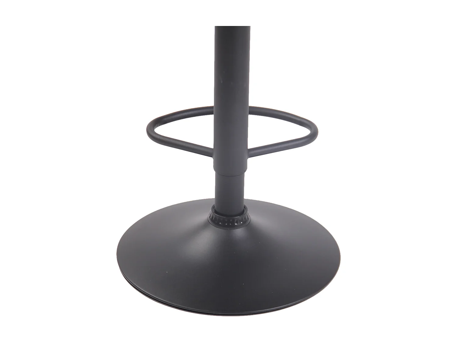 Lot de 2  Tabouret de bar - Tissu & Métal - Gris foncé - Cork