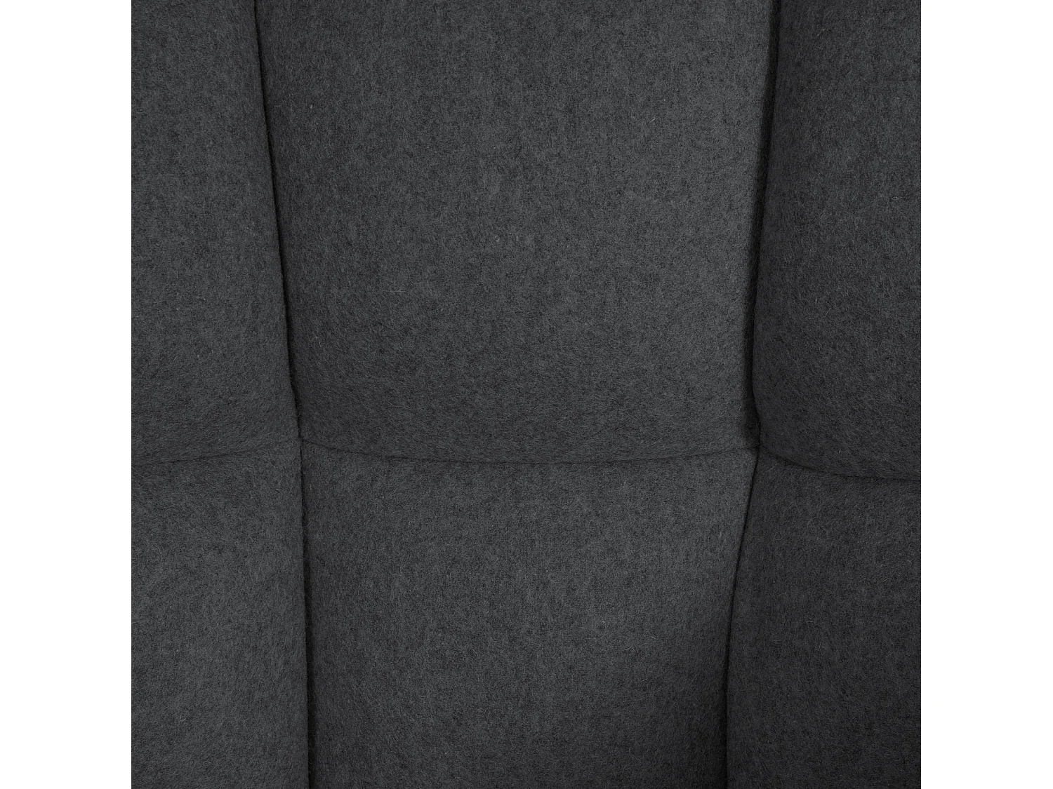 Tabouret de bar - Feutrine & Blanc - Anthracite - Damaso