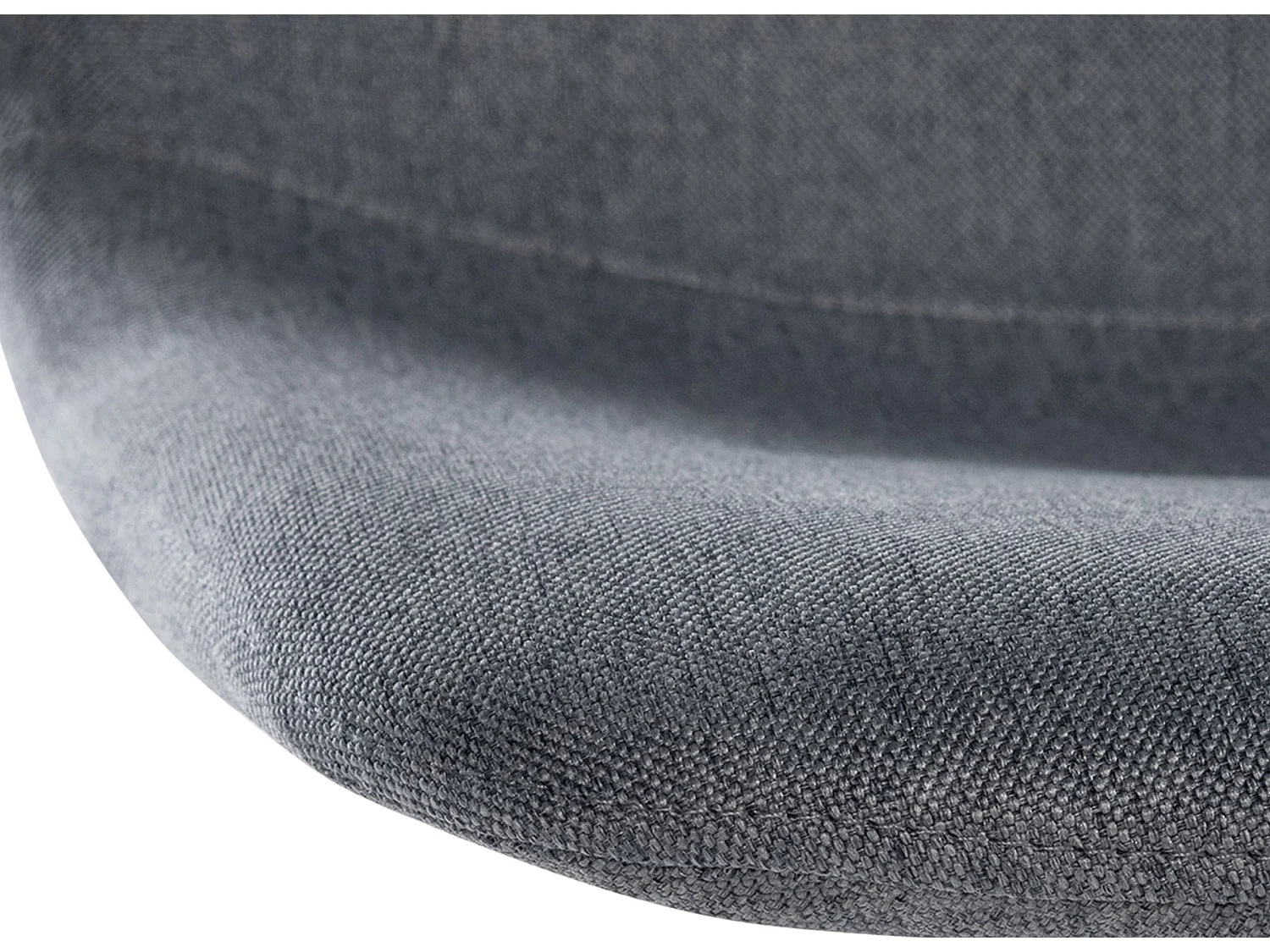 Barkruk - Stof & Metaal - grijs - Divo