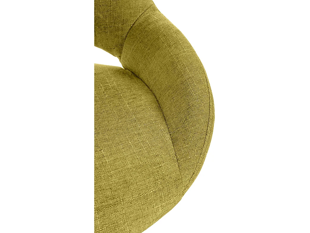 Barkruk - Stof & wit - groen - Milet