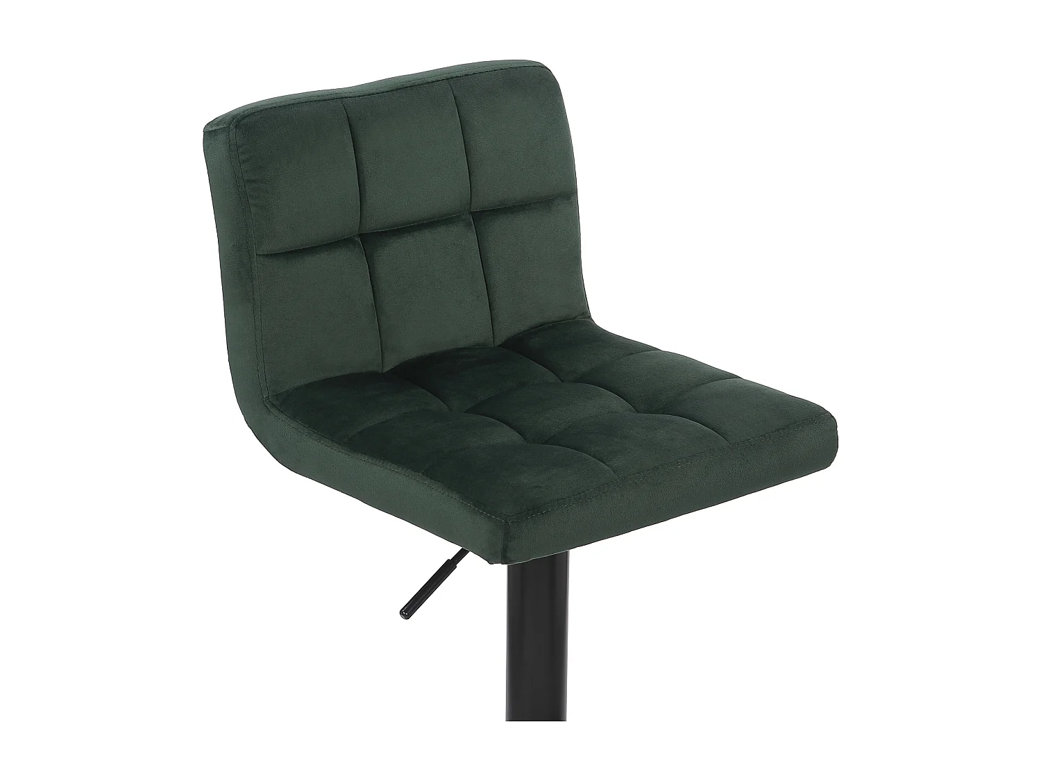 Set van 2  Barkruk - Fluweel - groen - Feni