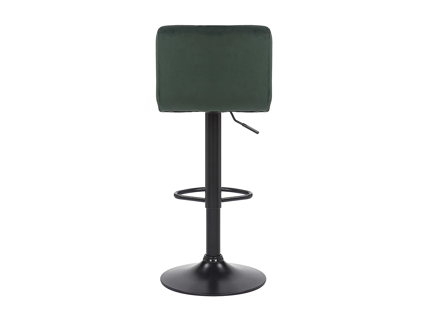 Set van 2  Barkruk - Fluweel - groen - Feni