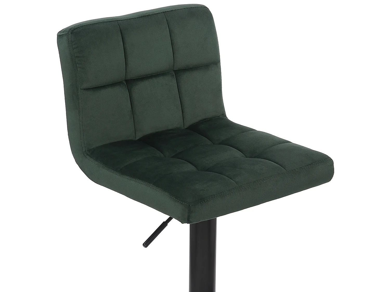 Lot de 2  Tabouret de bar - Velours & Blanc - Vert - Feni