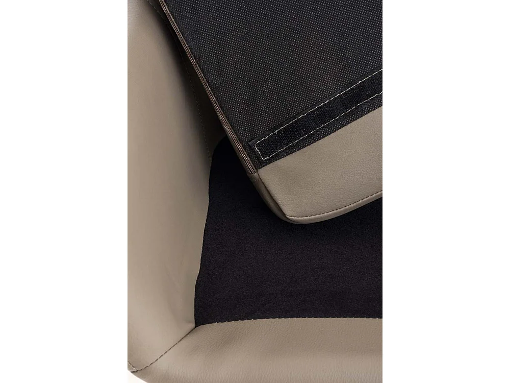 Barhocker - Kunstleder & Holz - taupe - Grant