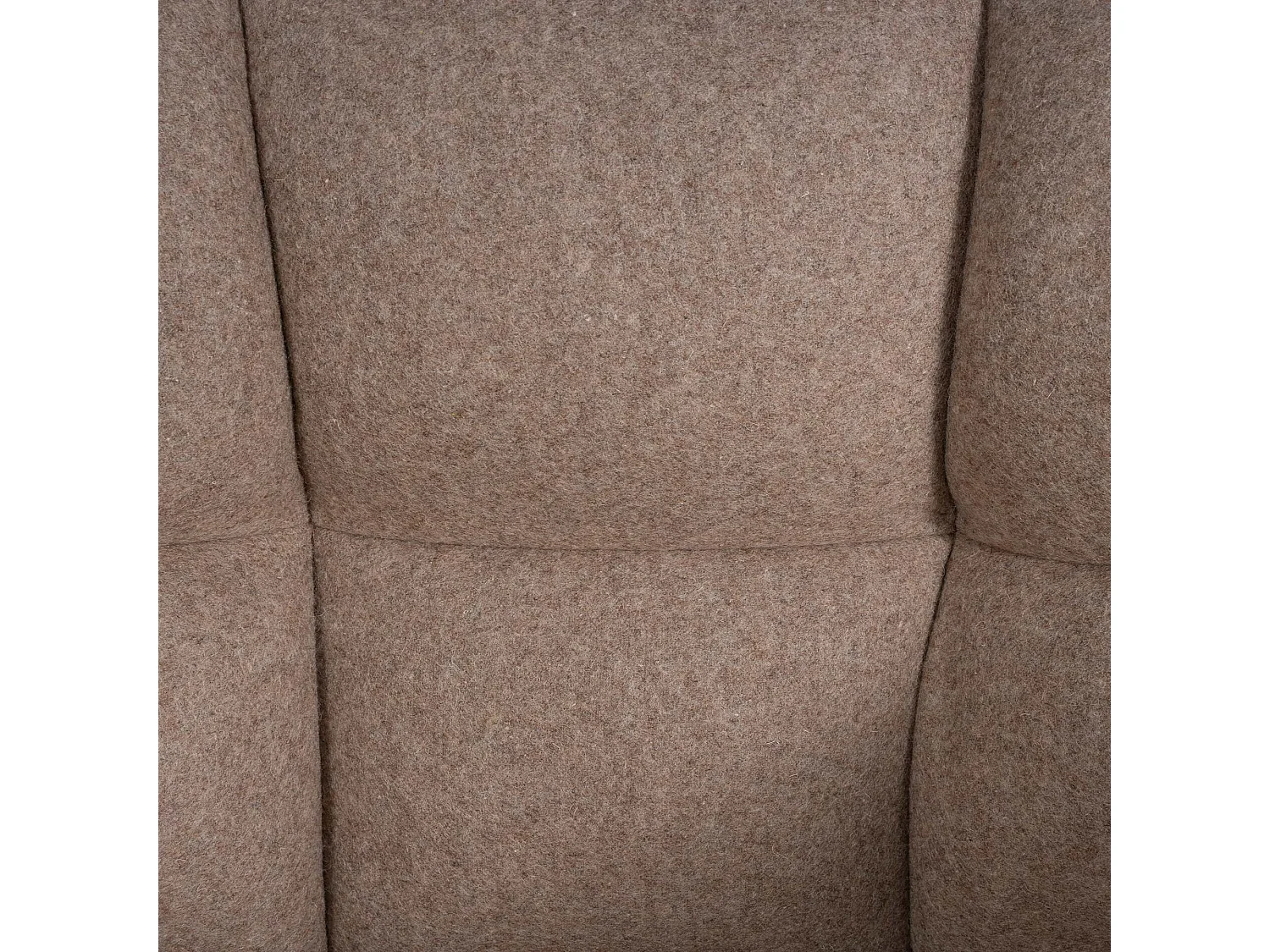 Tabouret de bar - Feutrine & Noir - Taupe - Damaso