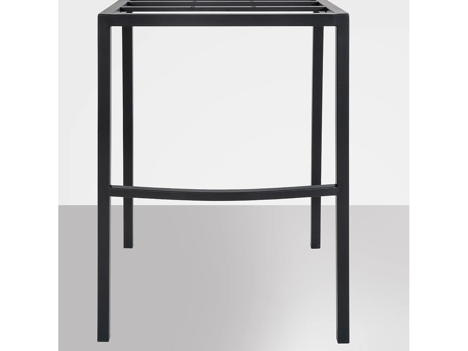 Tabouret de bar - Feutrine & Noir - Taupe - Damaso