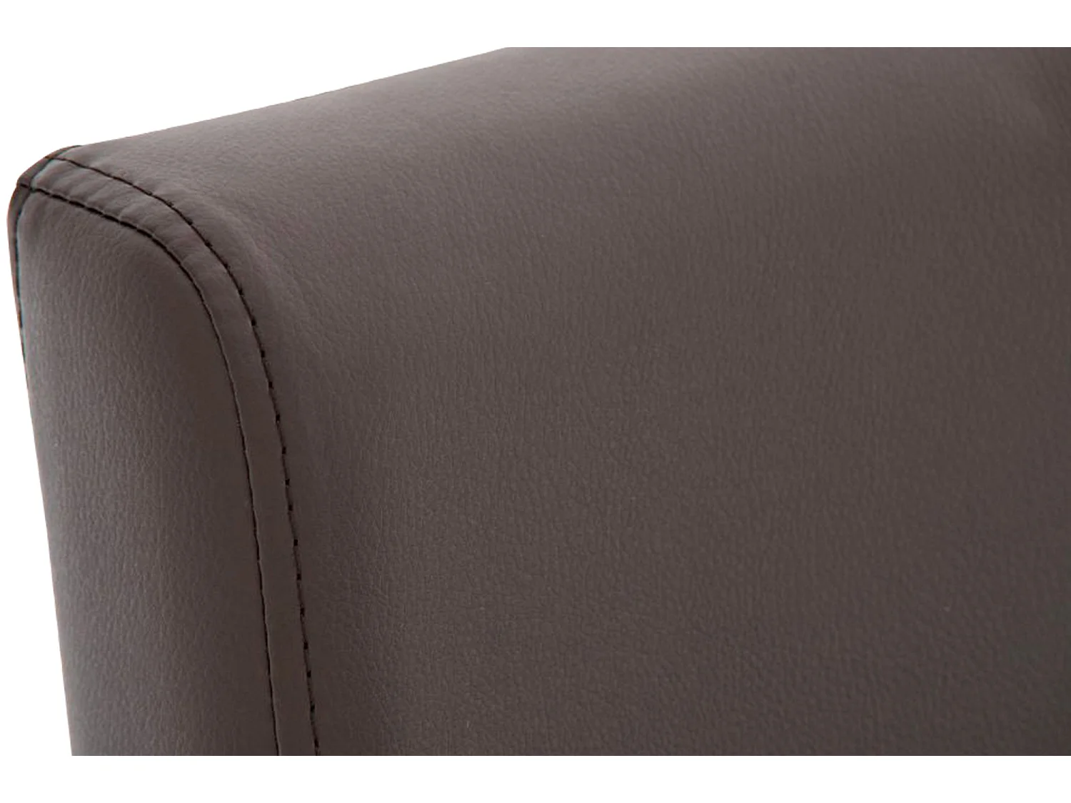 Tabouret de bar - Similicuir - Marron - Paros