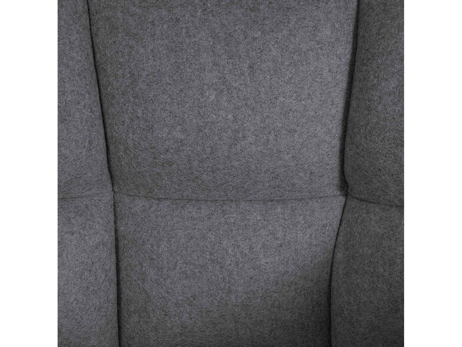 Barhocker - Filz & edelstahl - grau - Damaso