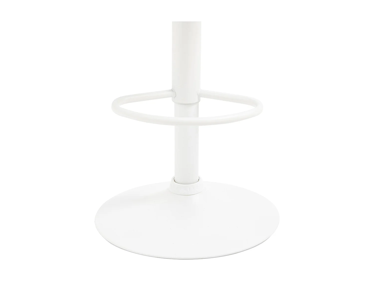 Tabouret de bar - Velours & Blanc - Marron - Braga