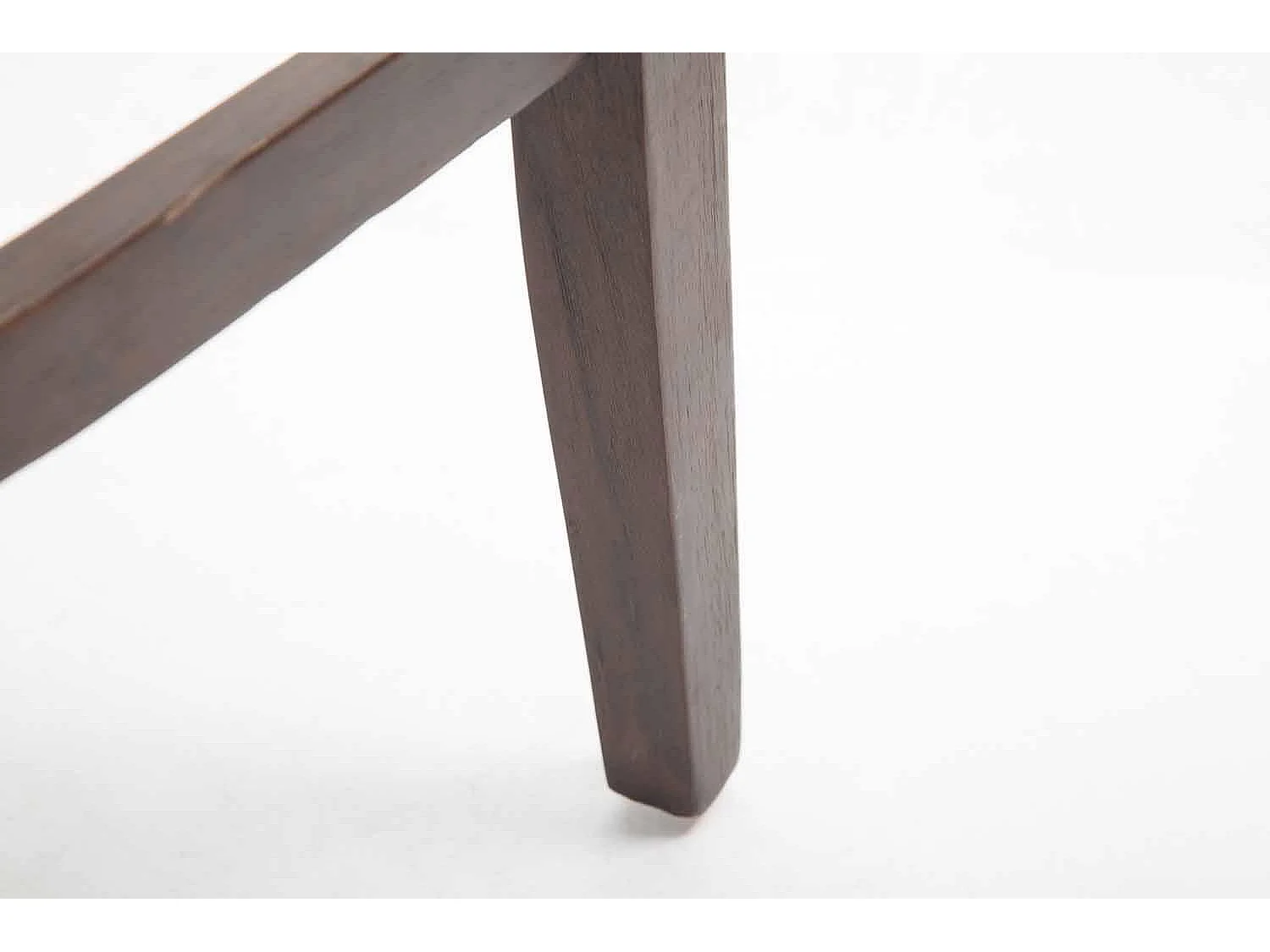 Tabouret de bar - Tissu & Antique clair - Noir - Lakewood
