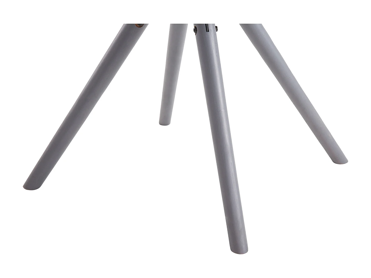 chaise salle à manger - Similicuir & Gris - Crème - Laval