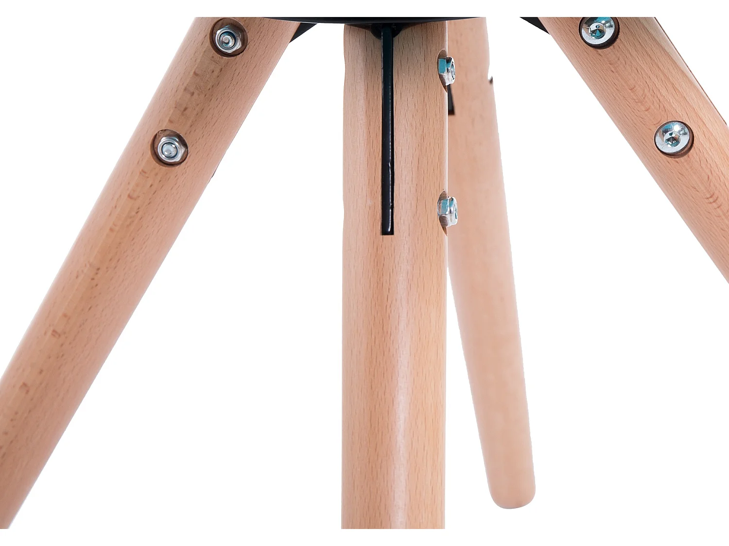 Eetkamerstoelen - Kunstleer & natura - bruin - Laval