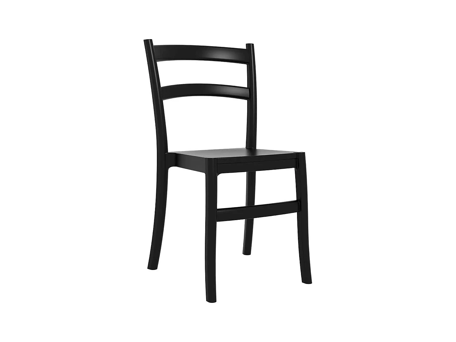 Chaises de jardin - Plastique & Plastique - Noir - Tiffany