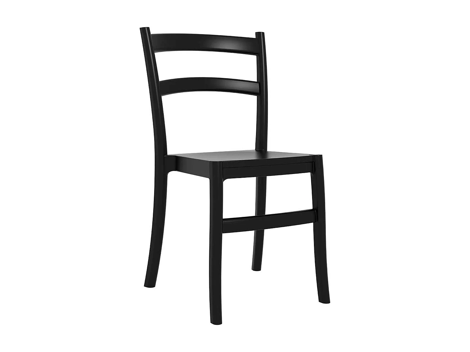 Chaises de jardin - Plastique & Plastique - Noir - Tiffany