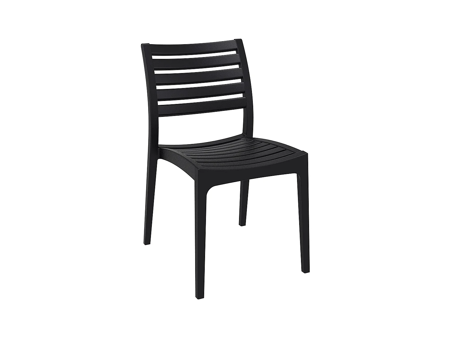 Chaises de jardin - Plastique & Plastique - Noir - Ares