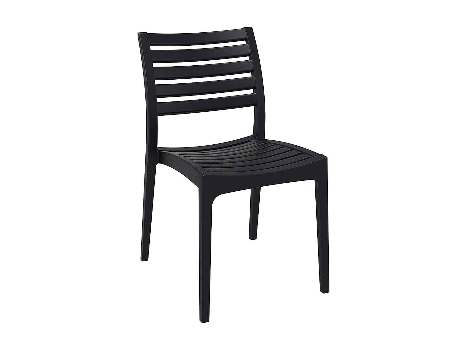 Chaises de jardin - Plastique & Plastique - Noir - Ares