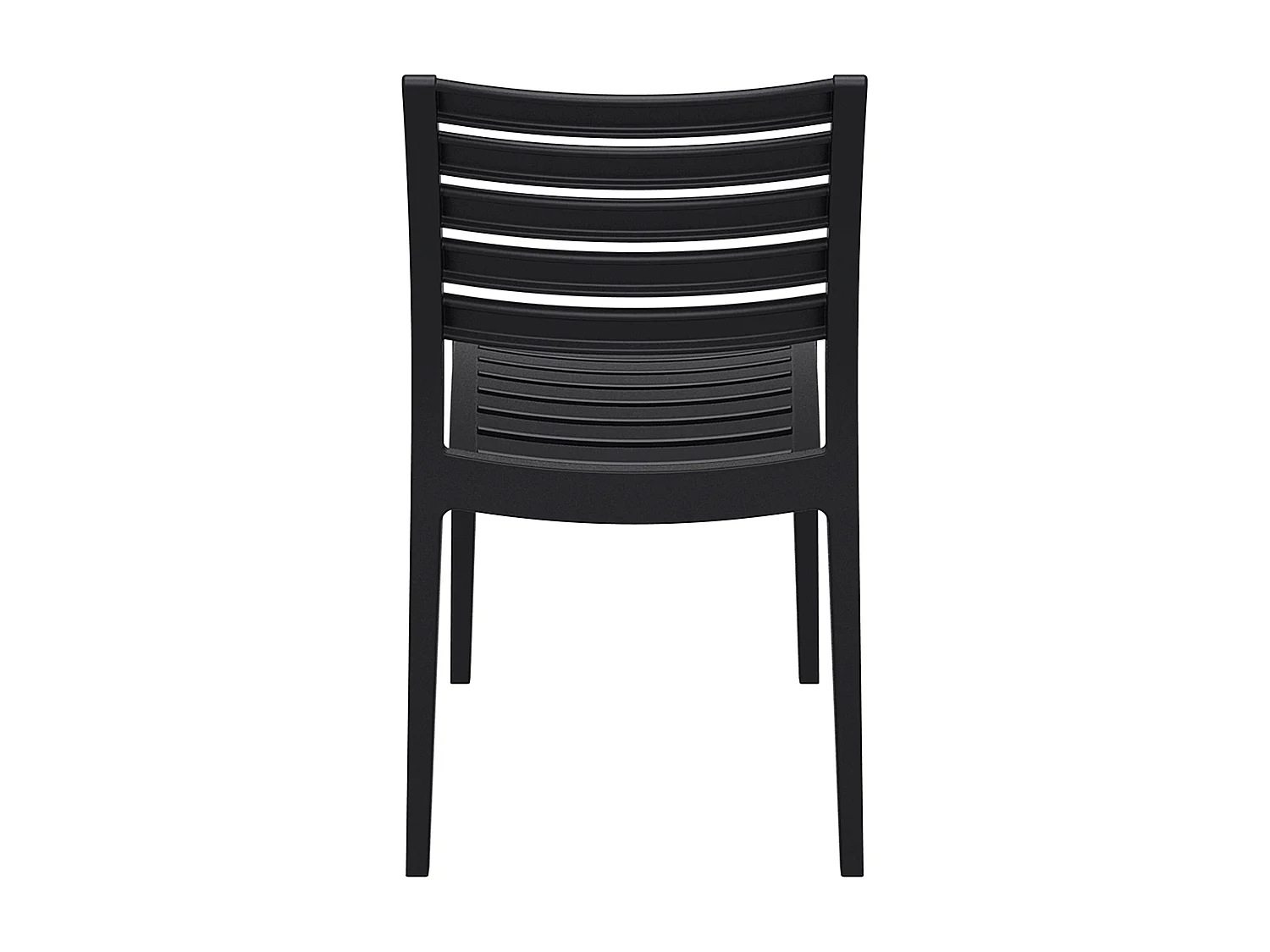 Chaises de jardin - Plastique & Plastique - Noir - Ares