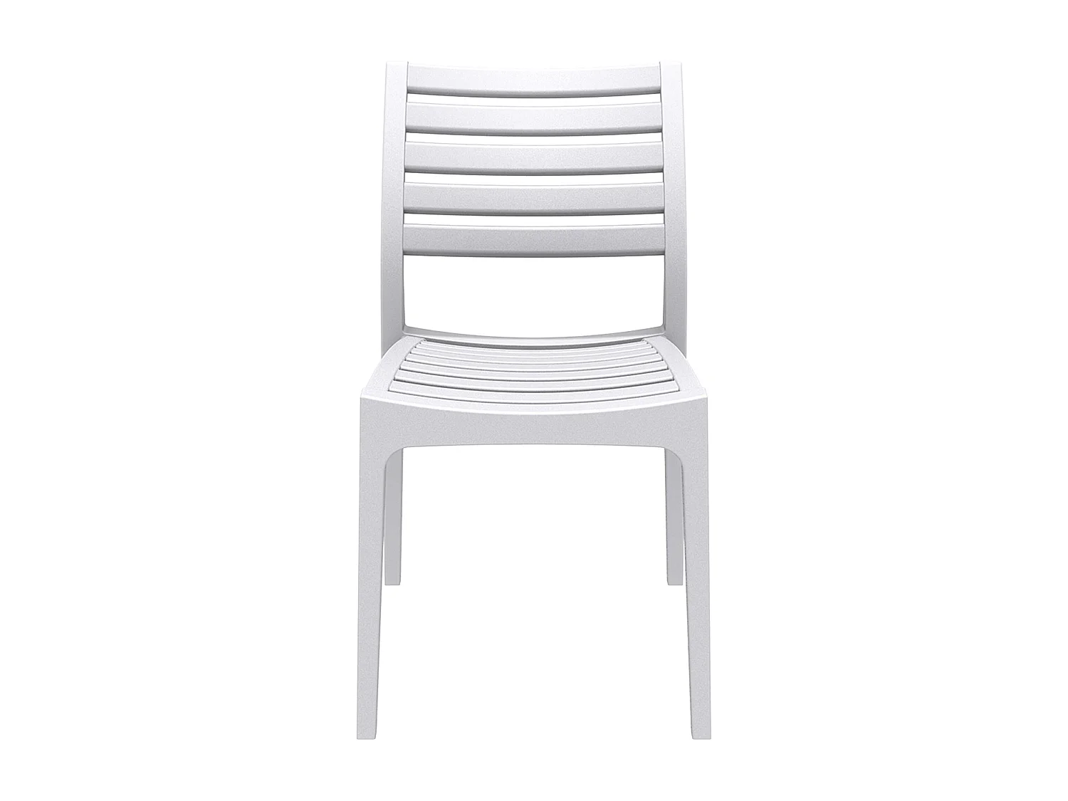 Chaises de jardin - Plastique & Plastique - Blanc - Ares