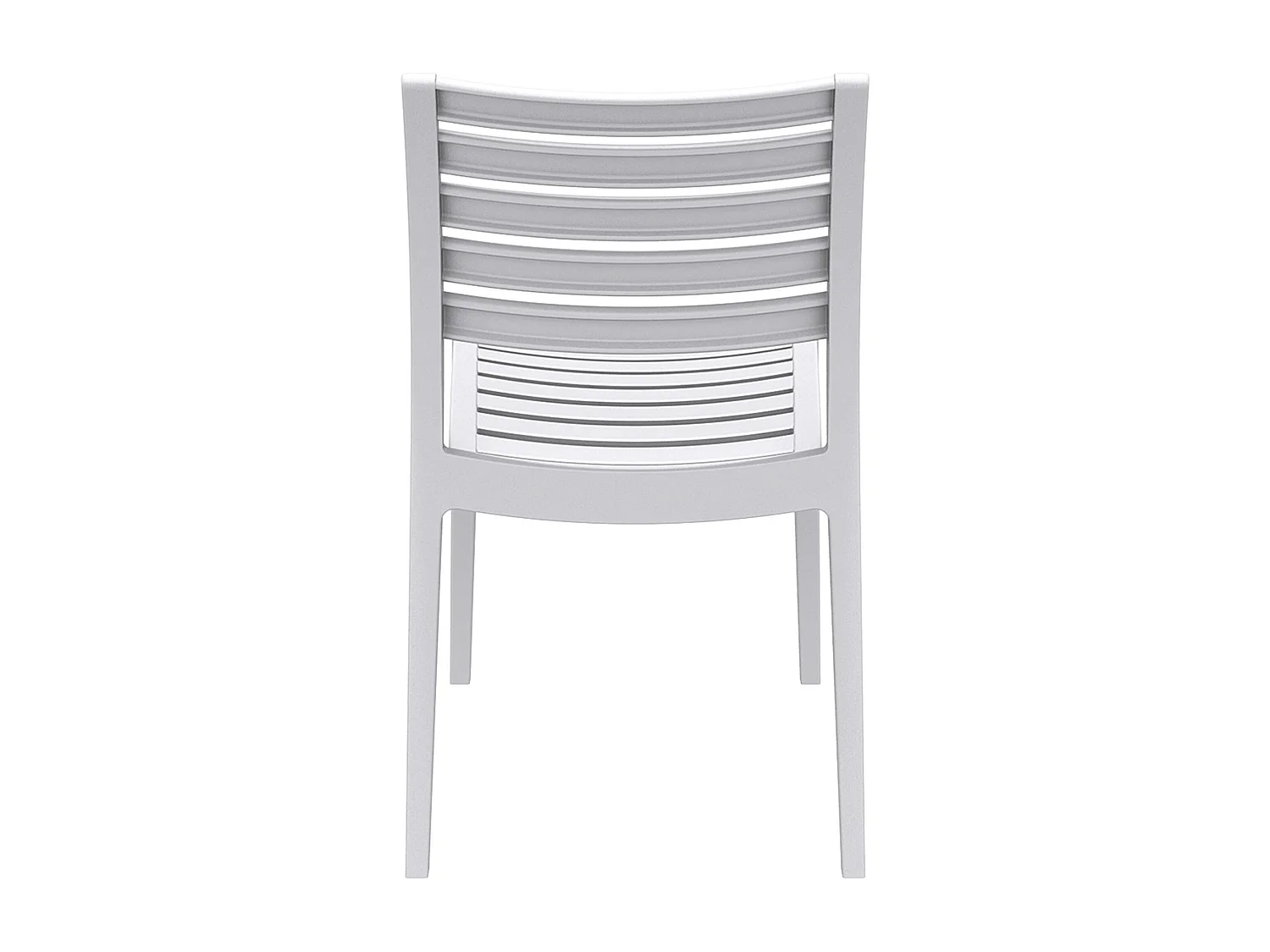 Chaises de jardin - Plastique & Plastique - Blanc - Ares