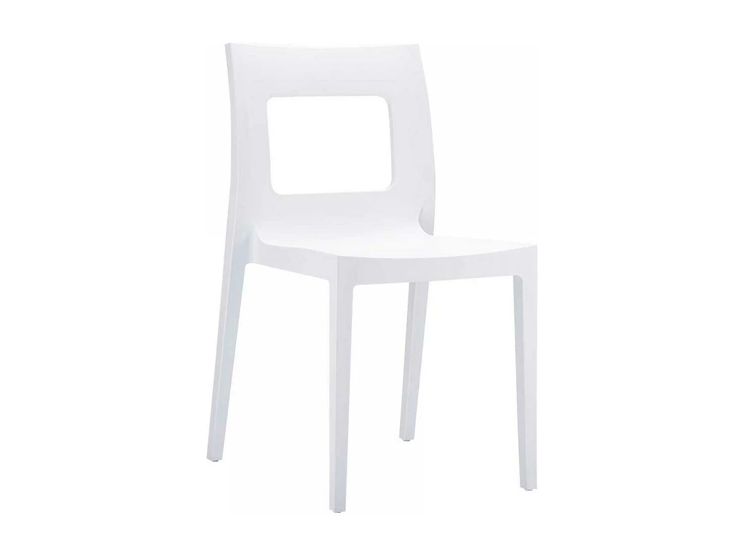 Chaises de jardin - Plastique & Plastique - Blanc - Lucca