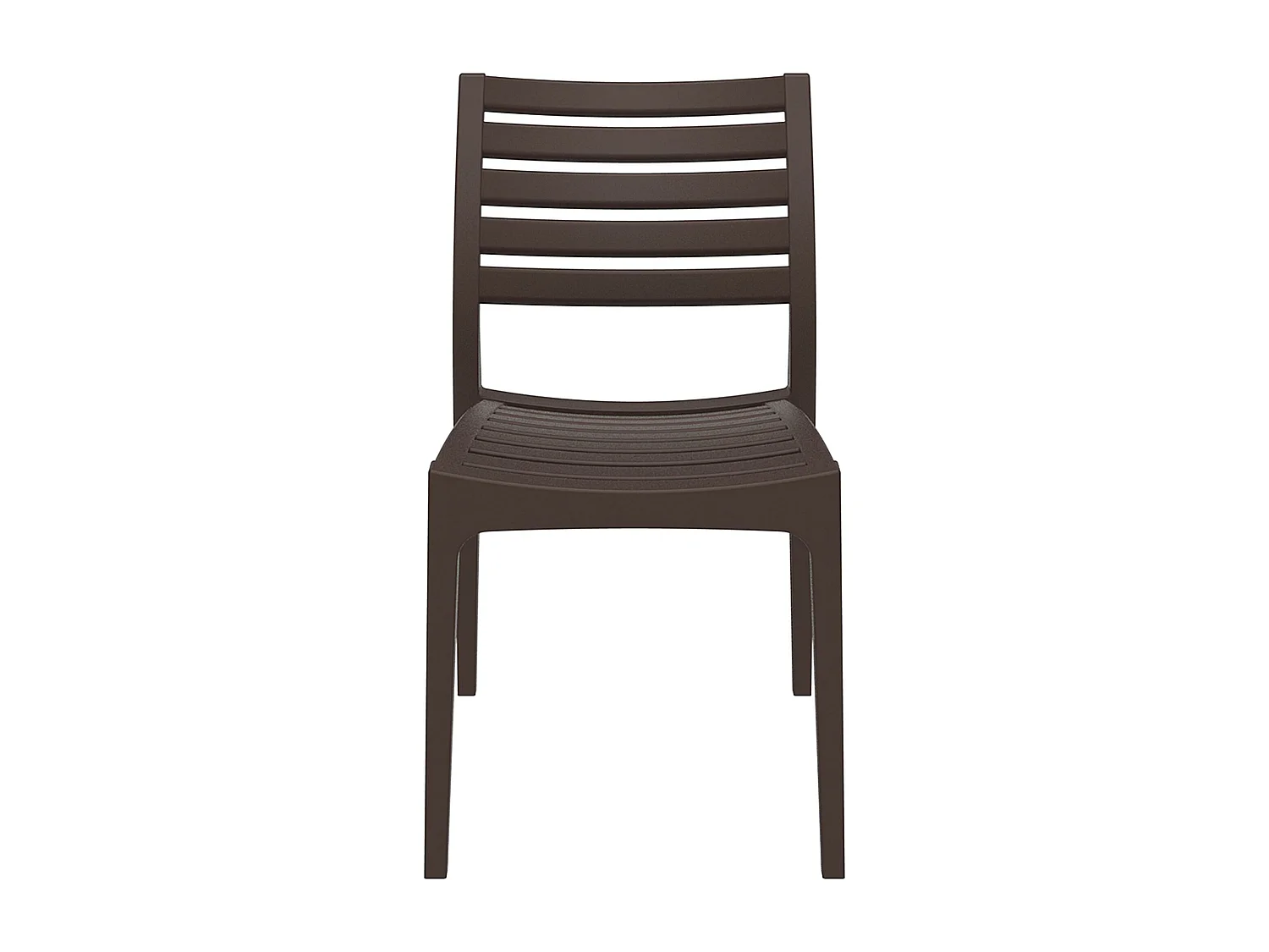 Chaises de jardin - Plastique & Plastique - Marron - Ares