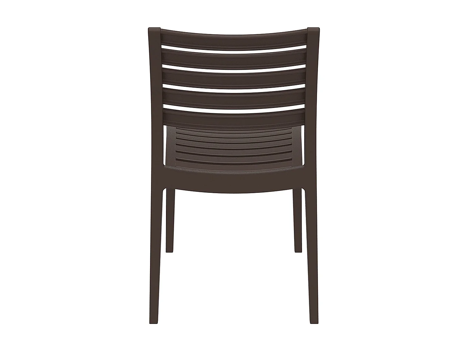 Chaises de jardin - Plastique & Plastique - Marron - Ares