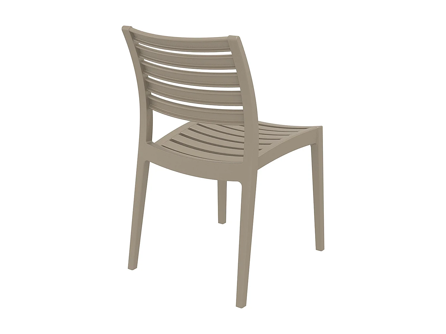 Chaises de jardin - Plastique & Plastique - Boue - Ares