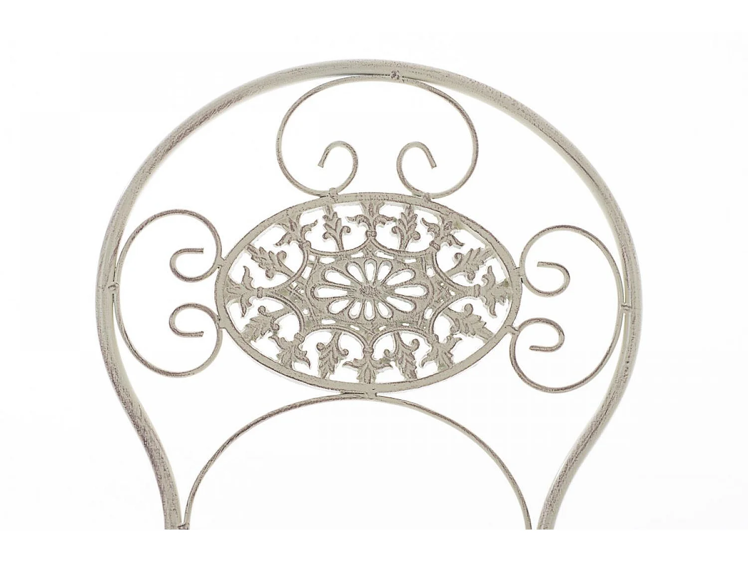 Chaises de jardin - Métal - Crème antique - Mani