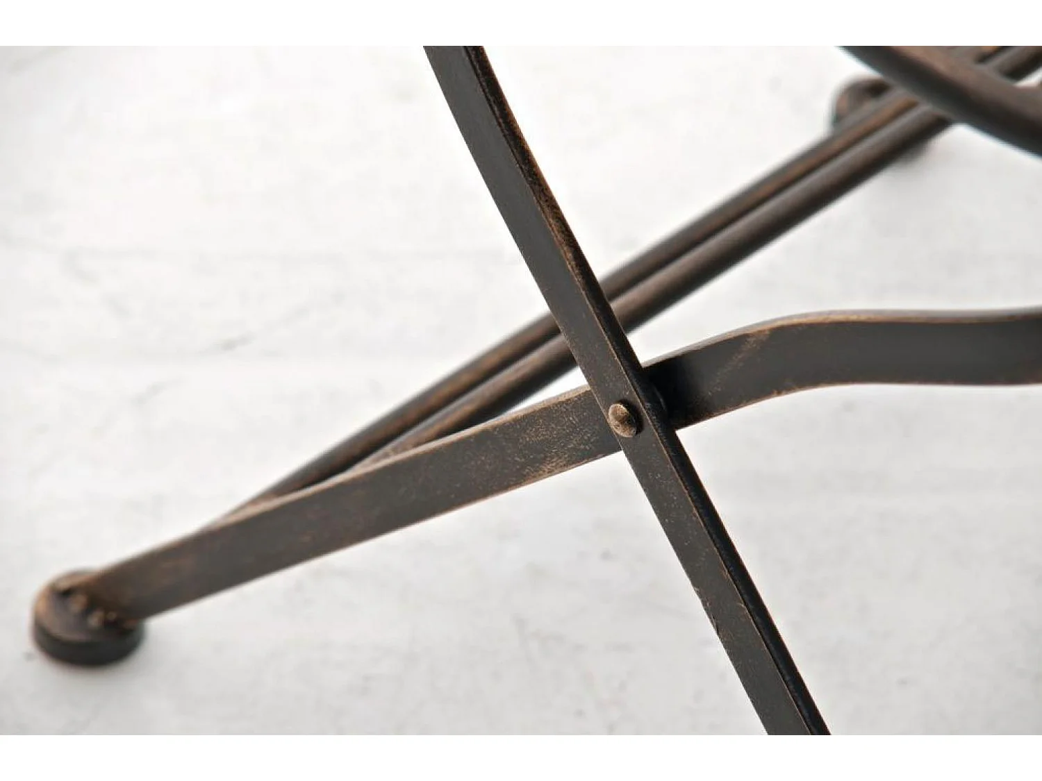 Tuinstoel - Metalen - bronzen - Mani