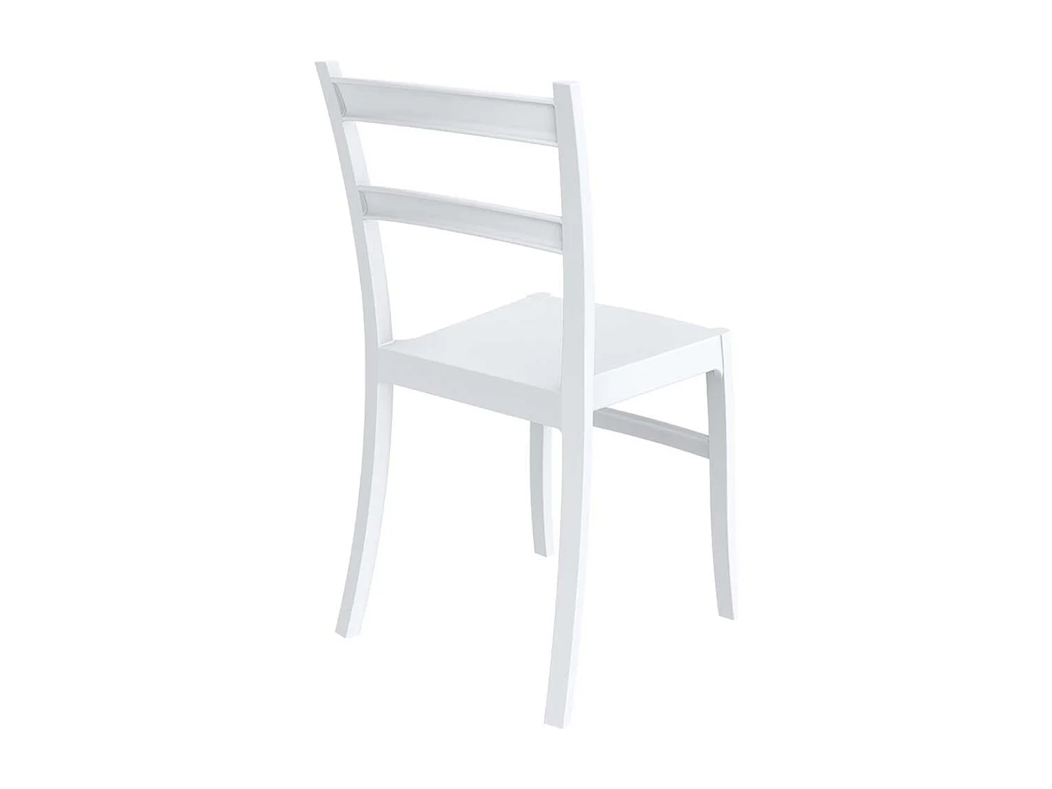 Chaises de jardin - Plastique & Plastique - Blanc - Tiffany