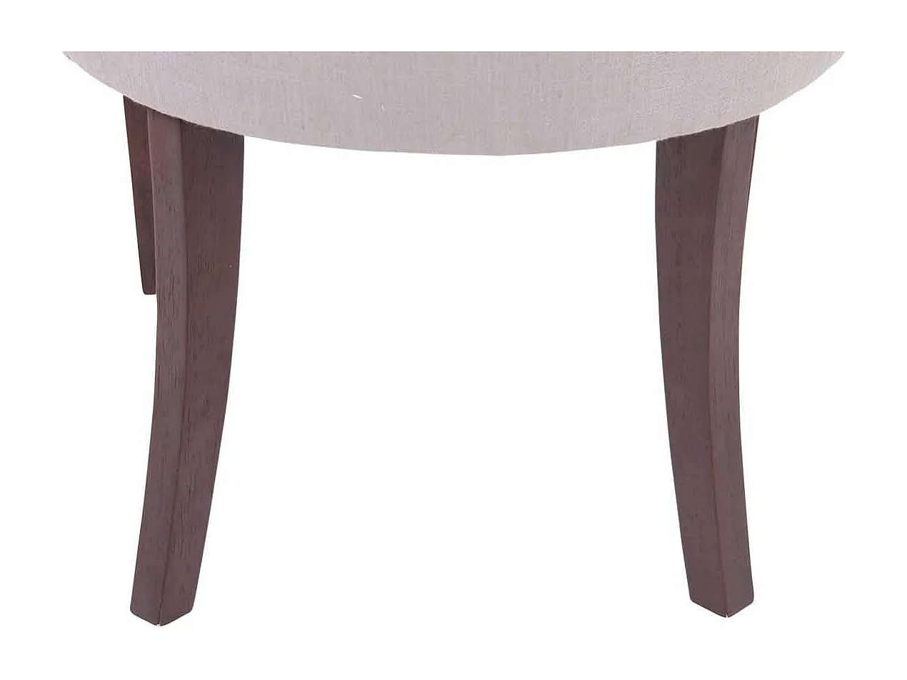 chaise salle à manger - Tissu & Antique - Gris - Aberdeen