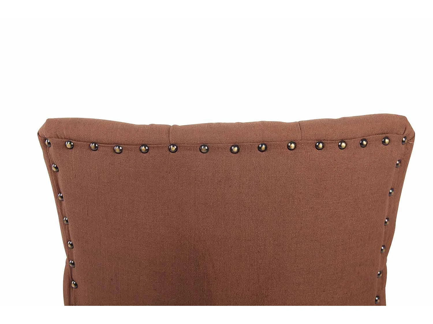 Chaise salle à manger - Tissu & Bois - Marron - Aberdeen