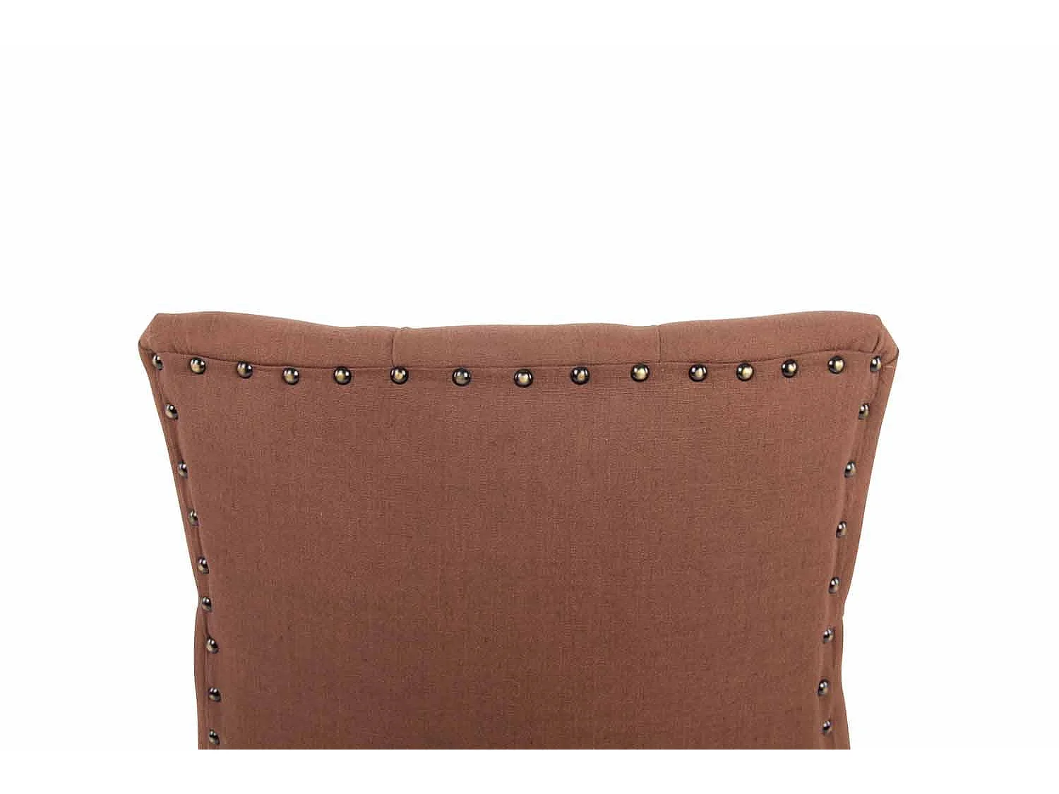 Chaise salle à manger - Tissu & Bois - Marron - Aberdeen