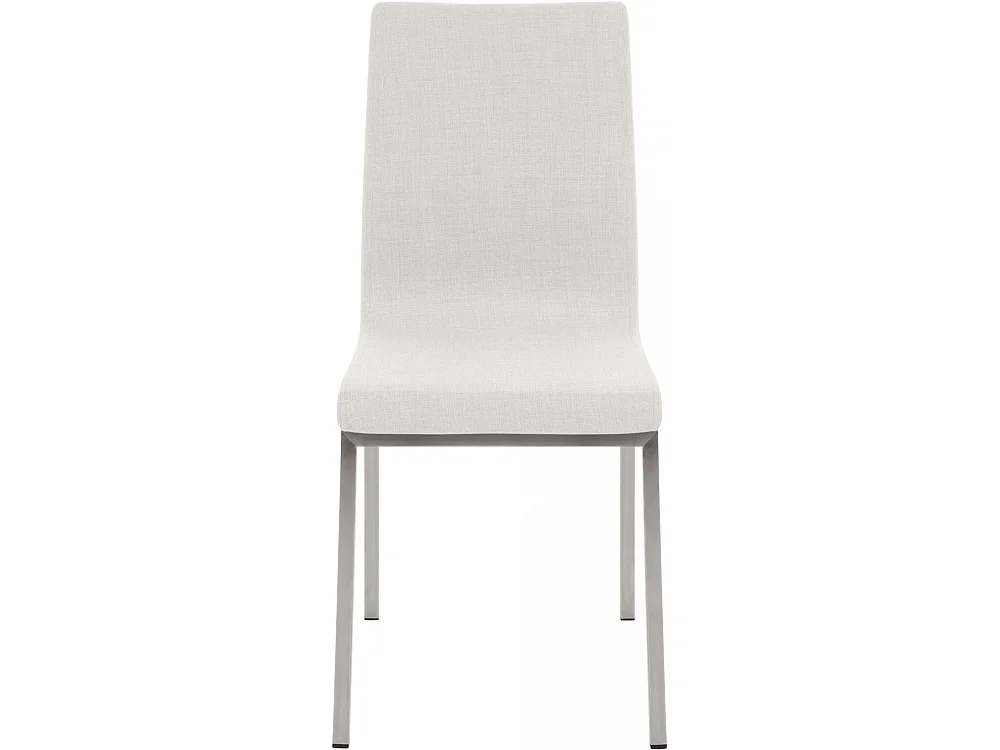 chaise salle à manger - Tissu - Blanc - Colmar