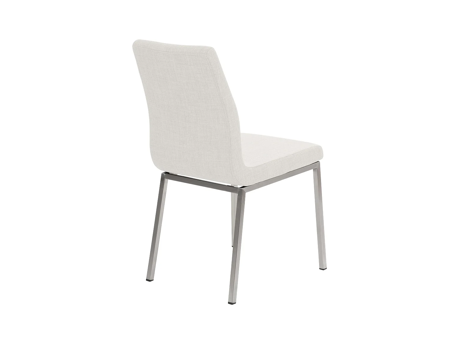 chaise salle à manger - Tissu - Blanc - Colmar