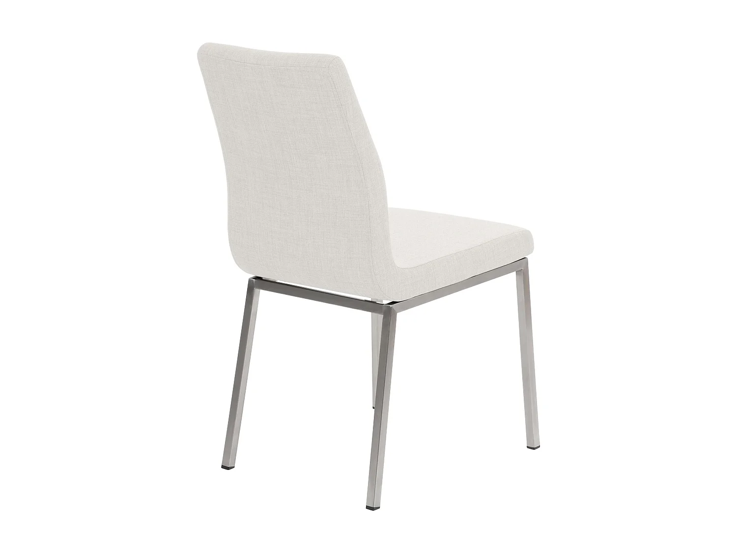 chaise salle à manger - Tissu - Blanc - Colmar