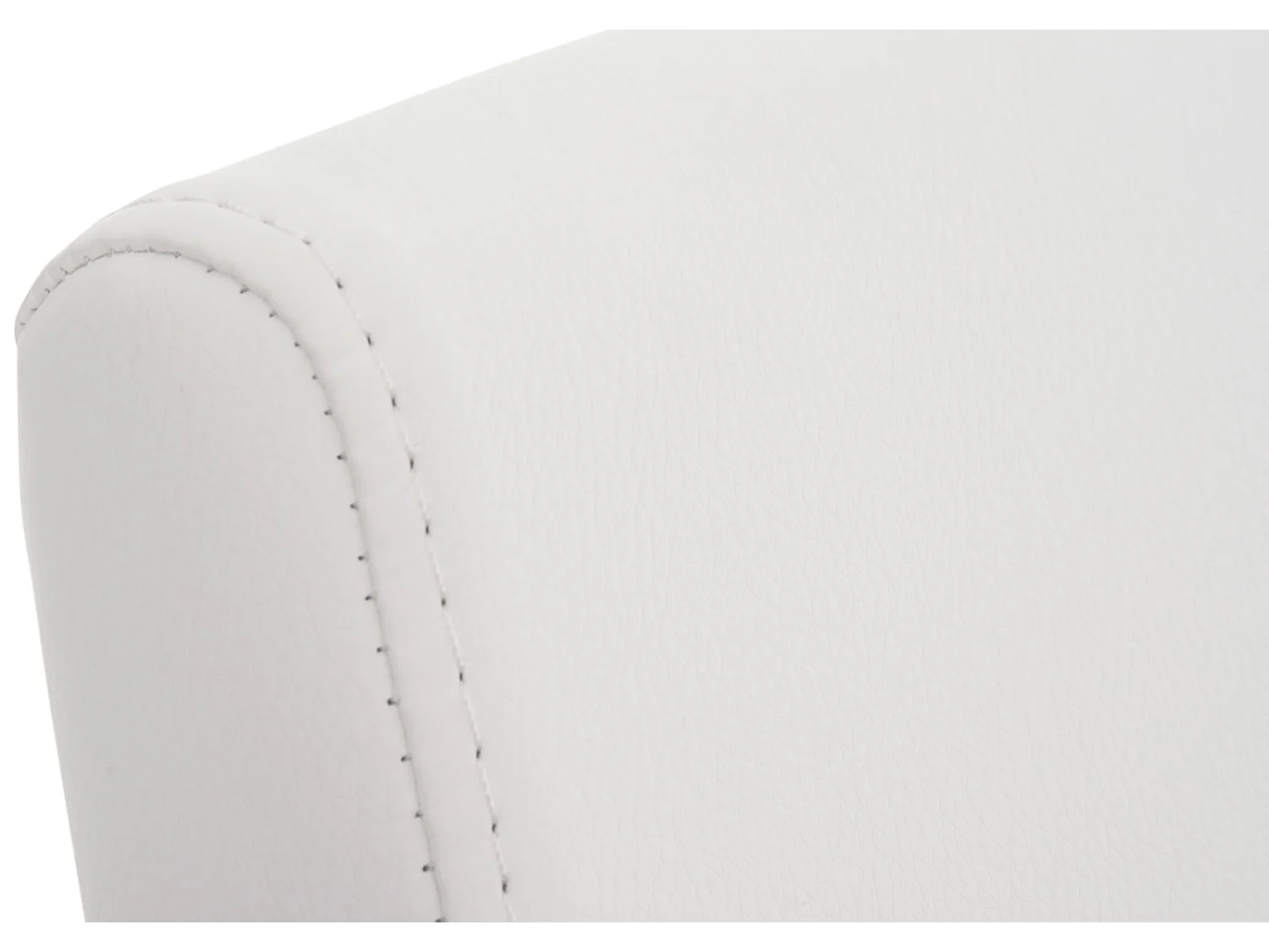 Set van 2  Eetkamerstoelen - Kunstleer - wit - Colmar