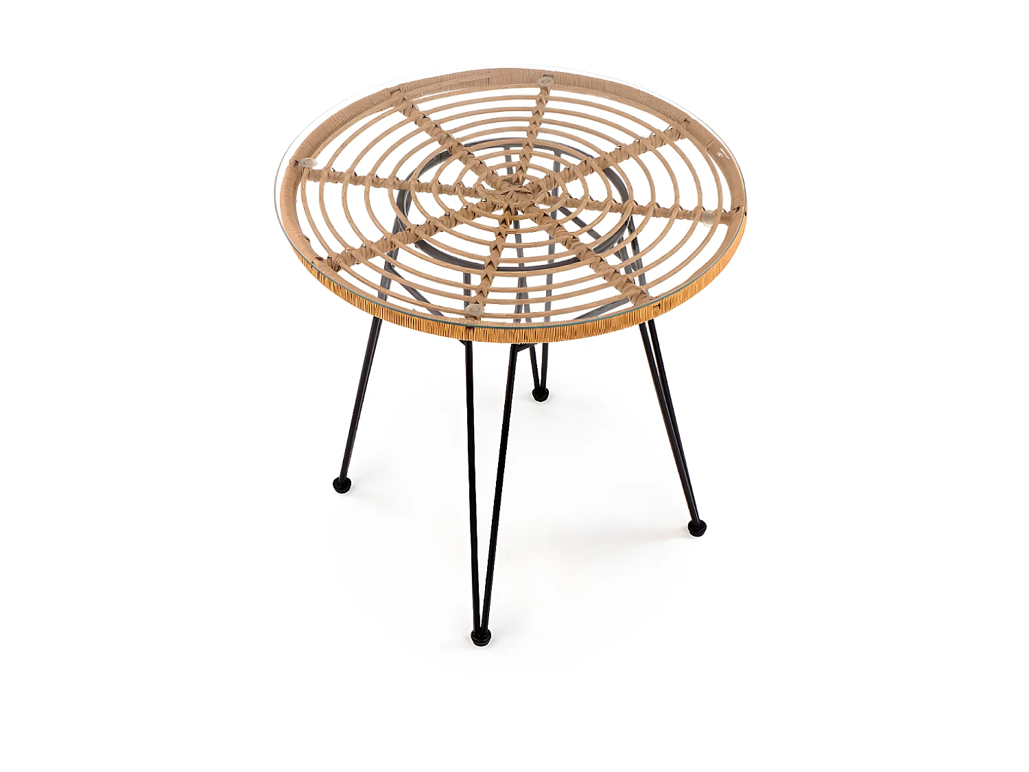 Tavolo da giardino Felken/Rattan/Braun