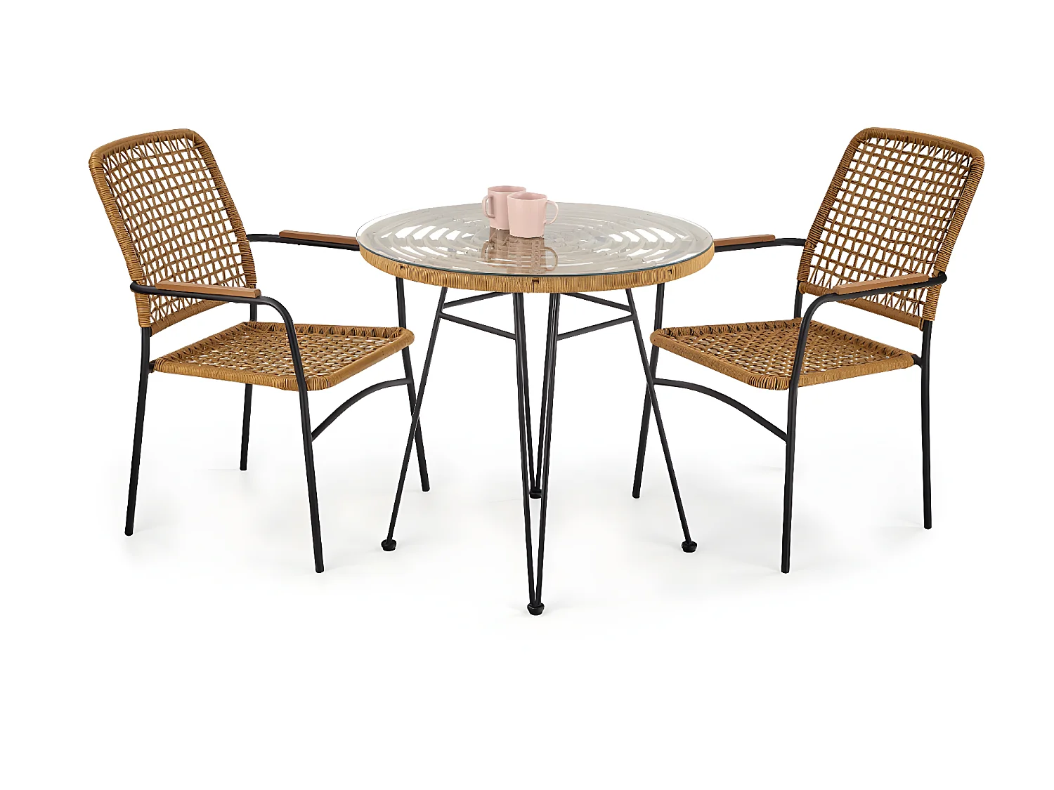 Tavolo da giardino Felken/Rattan/Braun