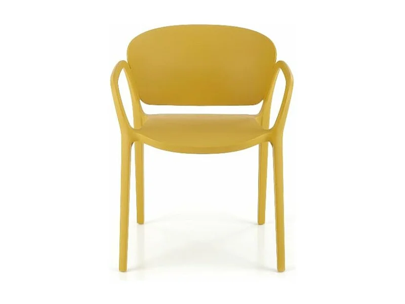 Krzesło K491 musztardowe