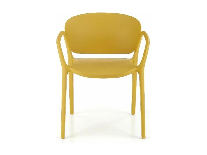 Krzesło K491 musztardowe