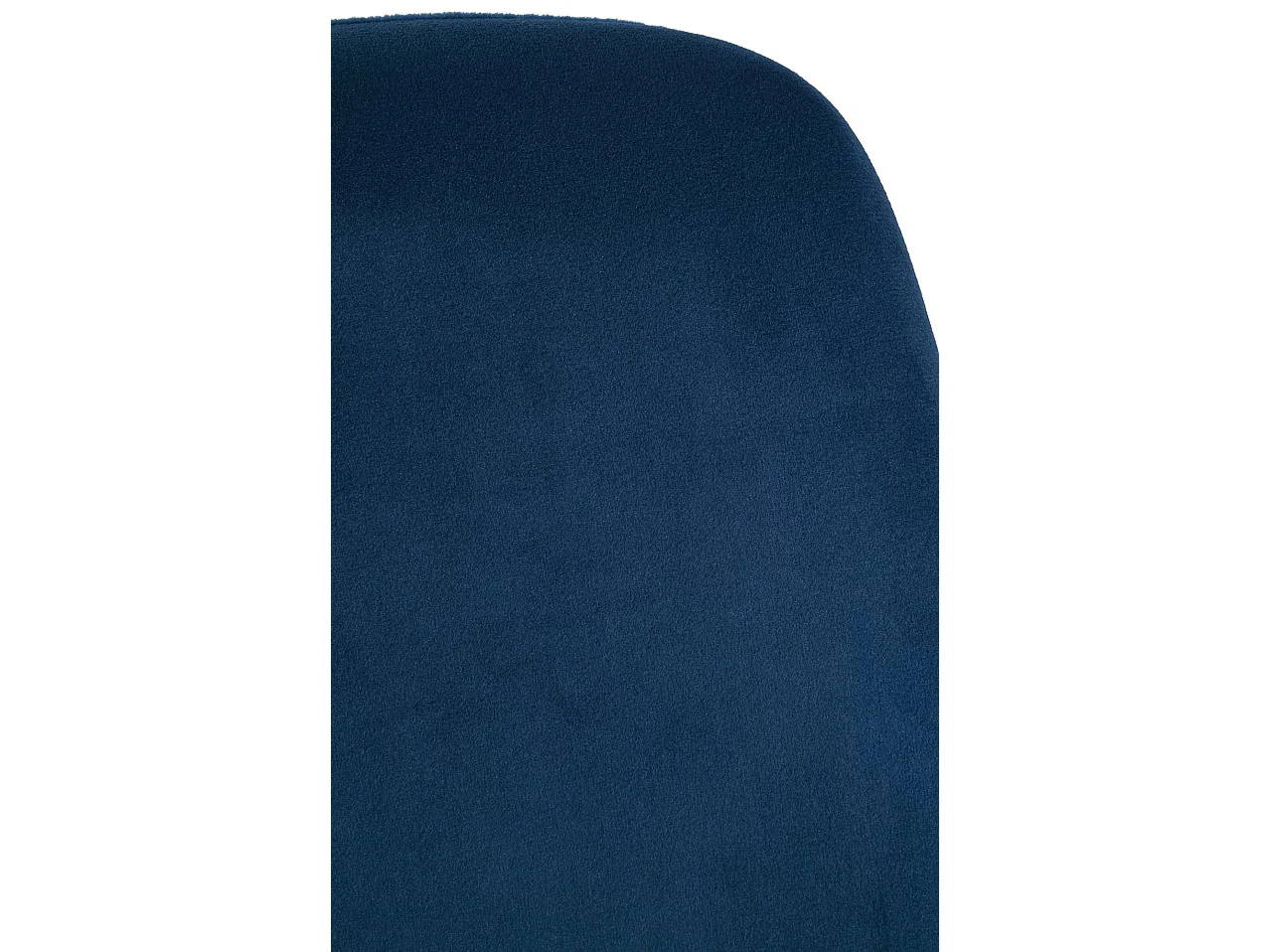 chaise salle à manger - Velours & Nature (carré) - Bleu - Victoria