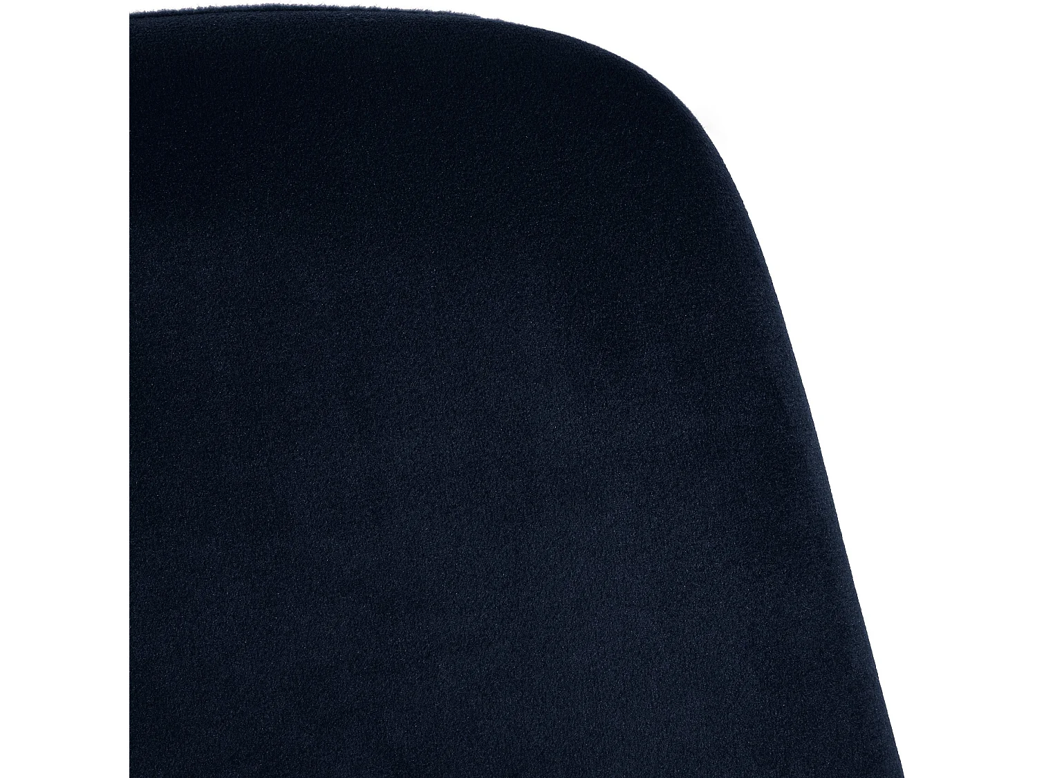 chaise salle à manger - Velours & Chrome - Bleu - Victoria