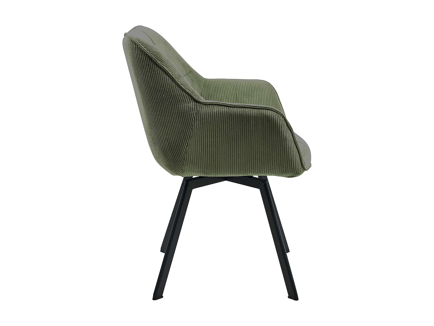 chaises avec accoudoirs - Cordon - Vert - Jordi