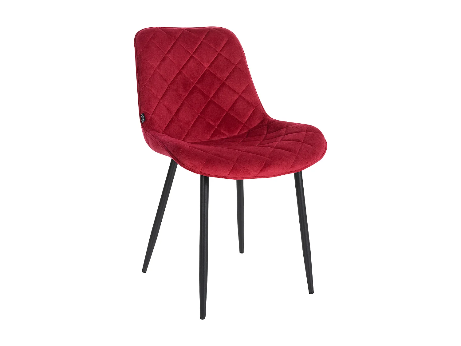 chaise salle à manger - Velours & Nature - Rouge - Springs