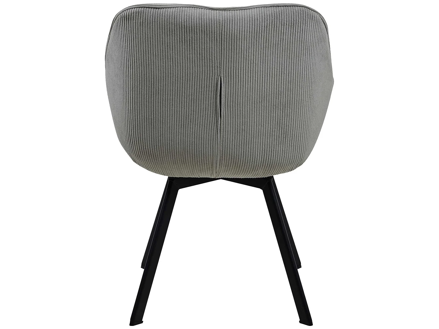chaises avec accoudoirs - Cordon - Gris - Jordi
